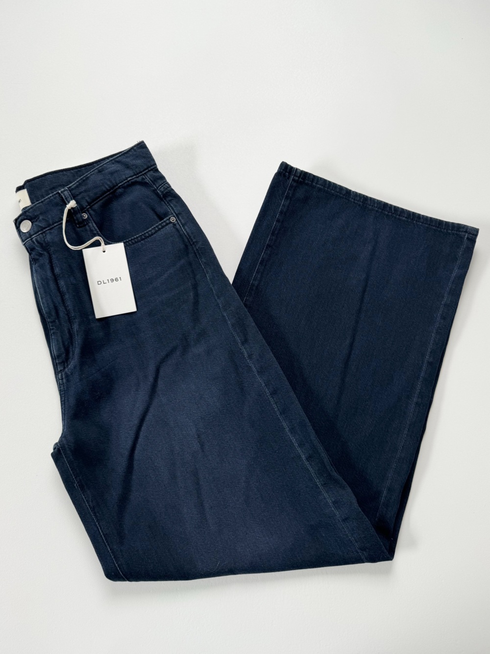 DL1961 Hepburn Wide Leg High Rise Vintage 32" Jeans | 30 NWT - Picture 7 of 13